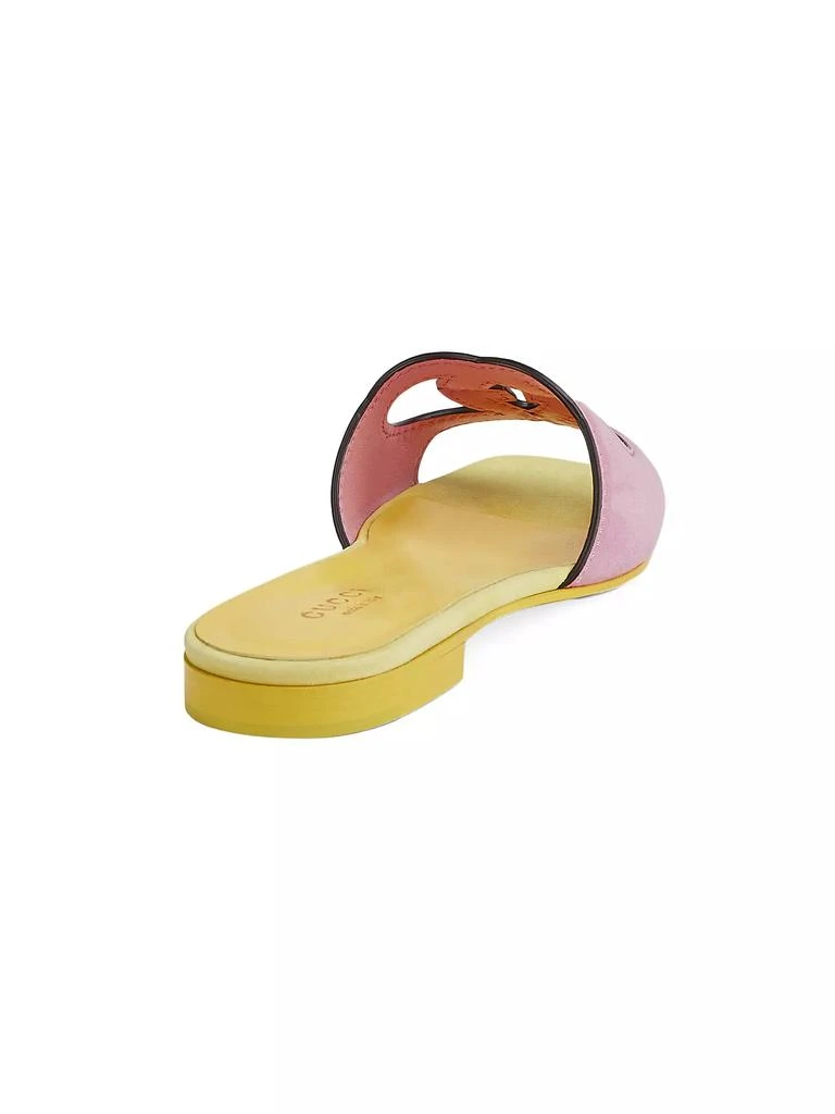 Gucci Suede Slide Sandals 3