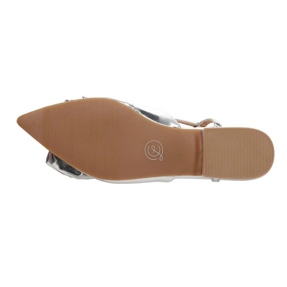 Chinese Laundry Harmony Metallic Slingback Flats 5