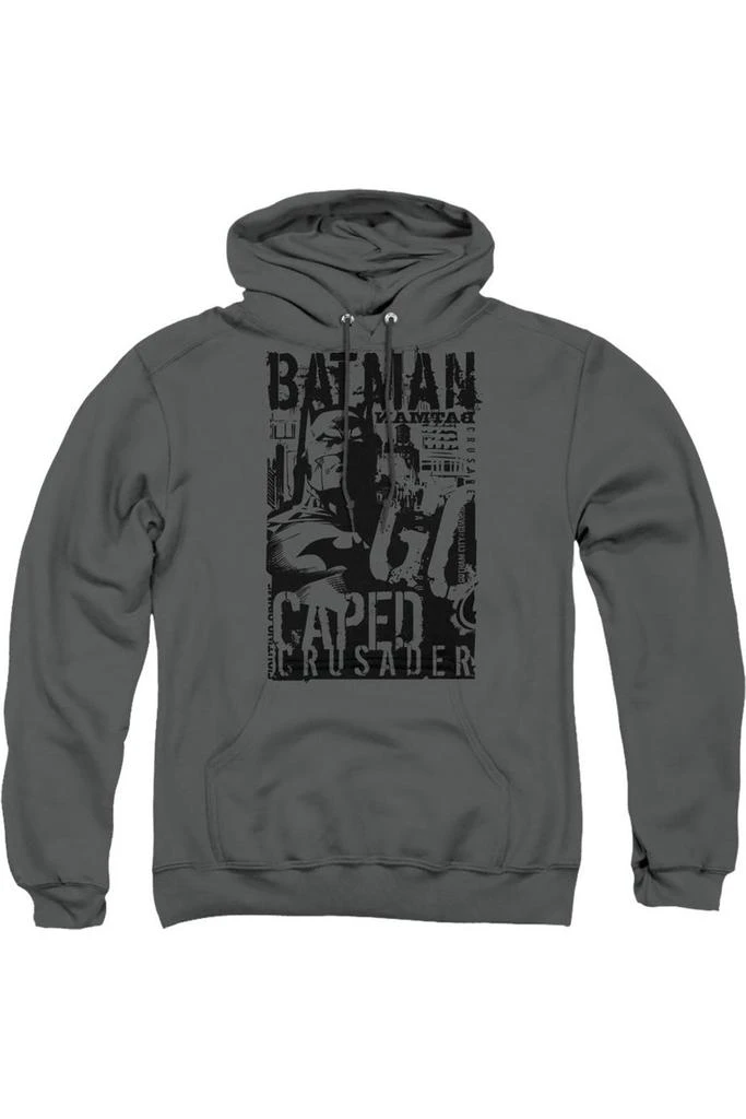 Gildan Batman Caped Crusader Adult Pull Over Hoodie / Hooded Sweatshirt 1