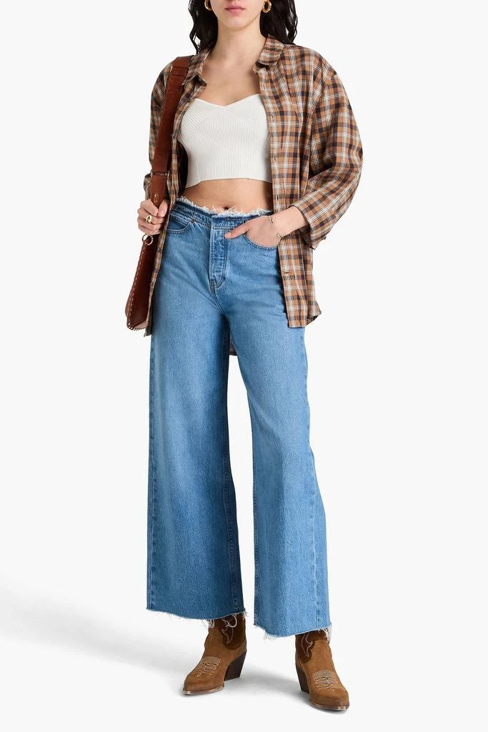 FRAME Le Low Baggy high-rise wide-leg jeans 2