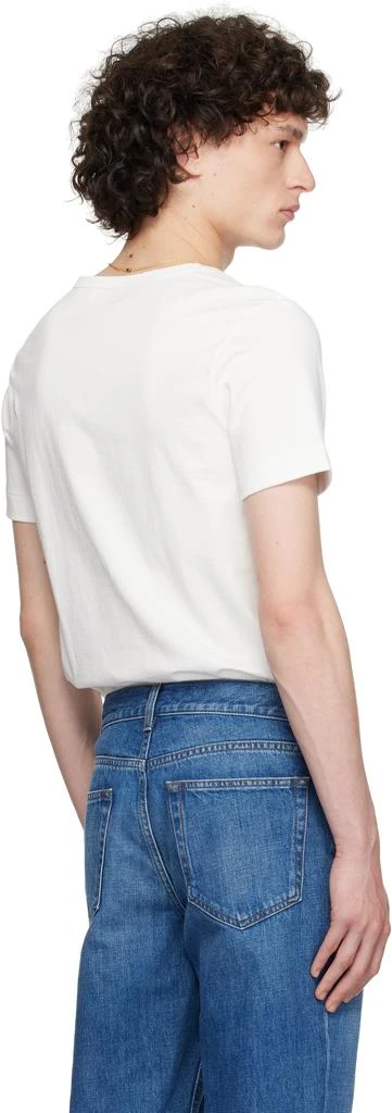Merz b. Schwanen White 215 Loopwheeled T-shirt 3