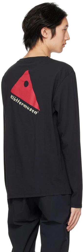 Klättermusen Black Runa Verkstad Long Sleeve T-Shirt 3