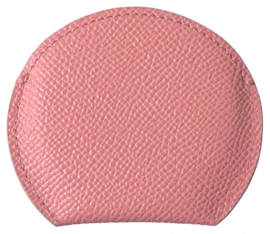 Dolce 
Gabbana Calfskin Leather Round Mirror Women
s Holder 2