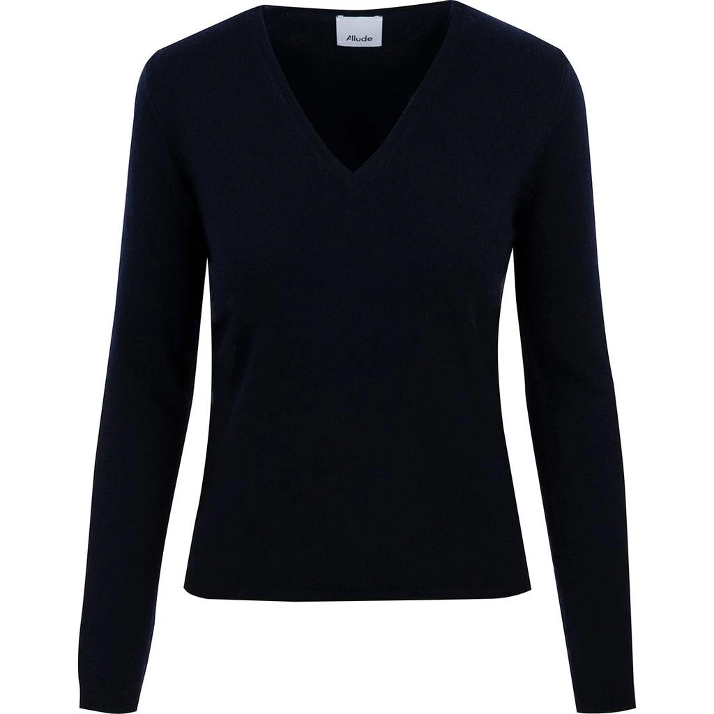 Allude Allude V-Neck Knitted Pullover