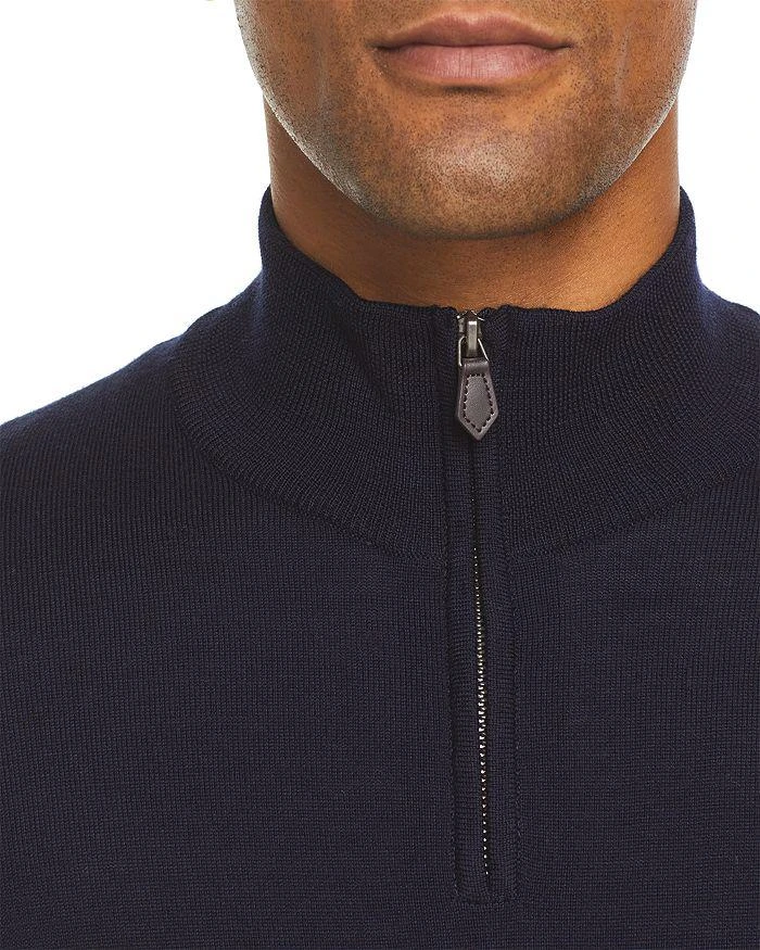 The Men's Store at Bloomingdale's Quarter-Zip Merino Sweater - Exclusive 5