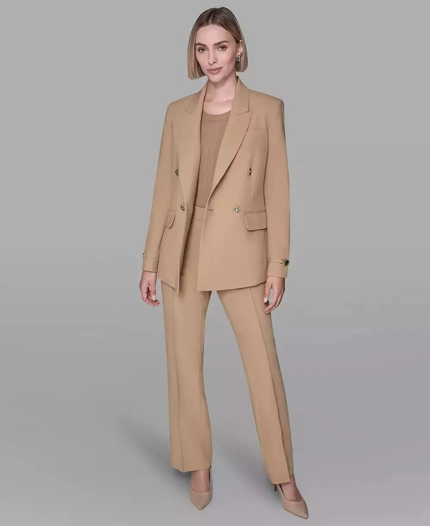 Karl Lagerfeld Paris Women's Long-Sleeve Double Breasted Blazer 4