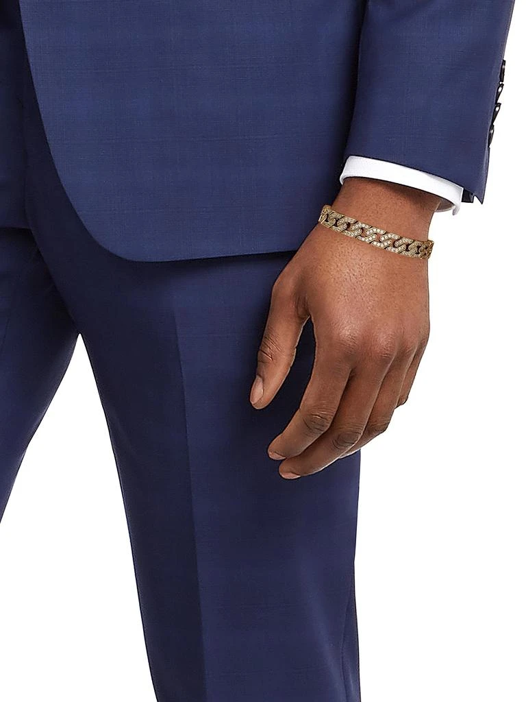 Effy 14K Goldplated Sterling Silver 
White Zircon Bracelet 2