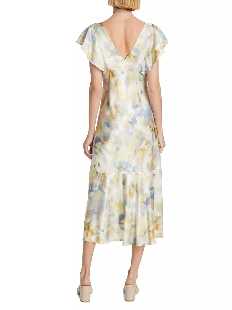Rails Dina Diffused V-Neck Midi-Dress 5