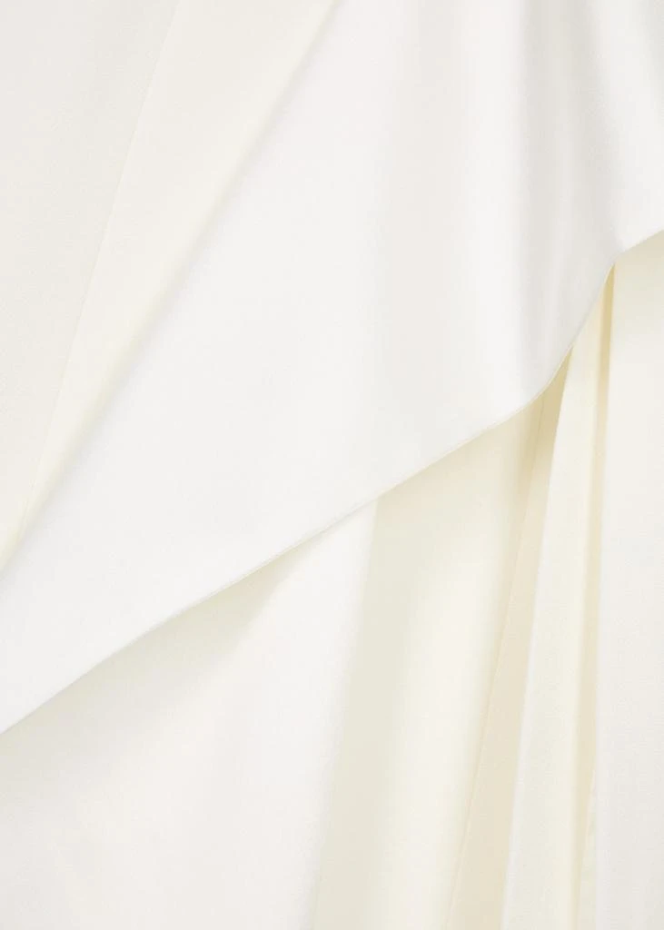 Galvan Fiorentina Bridal draped crepe gown  5