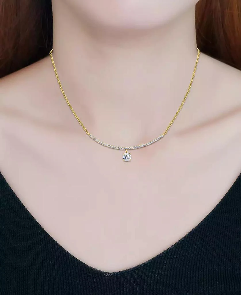 Giani Bernini Cubic Zirconia Pendant Necklace (2-1/6 ct. t.w.), 16" + 2" extender, Exclusively at Macy's 2