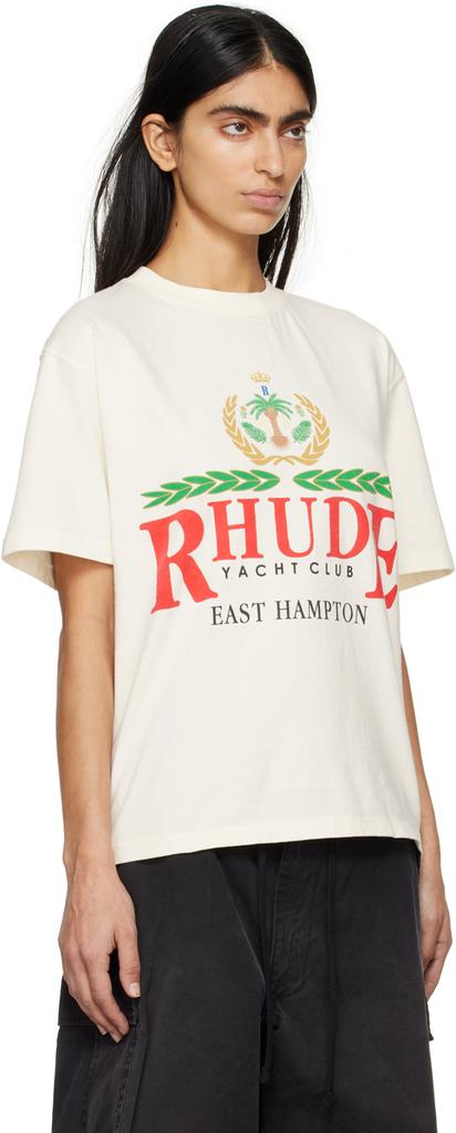 Rhude Off-White 'East Hampton' T-Shirt