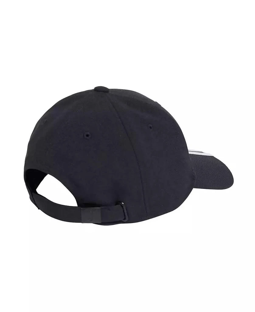 Adidas Men's and Women's Black Juventus 3-Stripe Dad Adjustable Hat 2