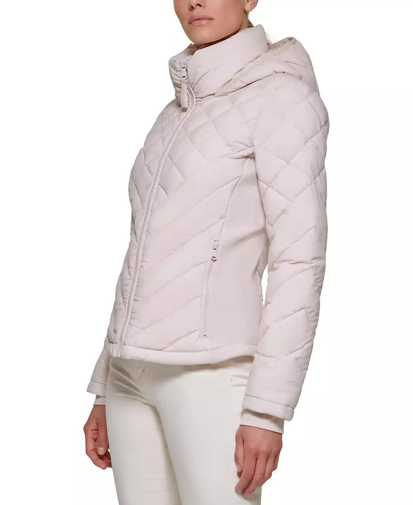 Calvin Klein Womens Side-Panel Hooded Packable Puffer Coat, Created for Macys 6