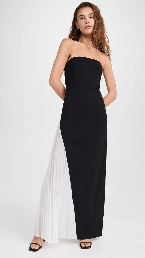 Alice + Olivia Retha Strapless Maxi Dress 4