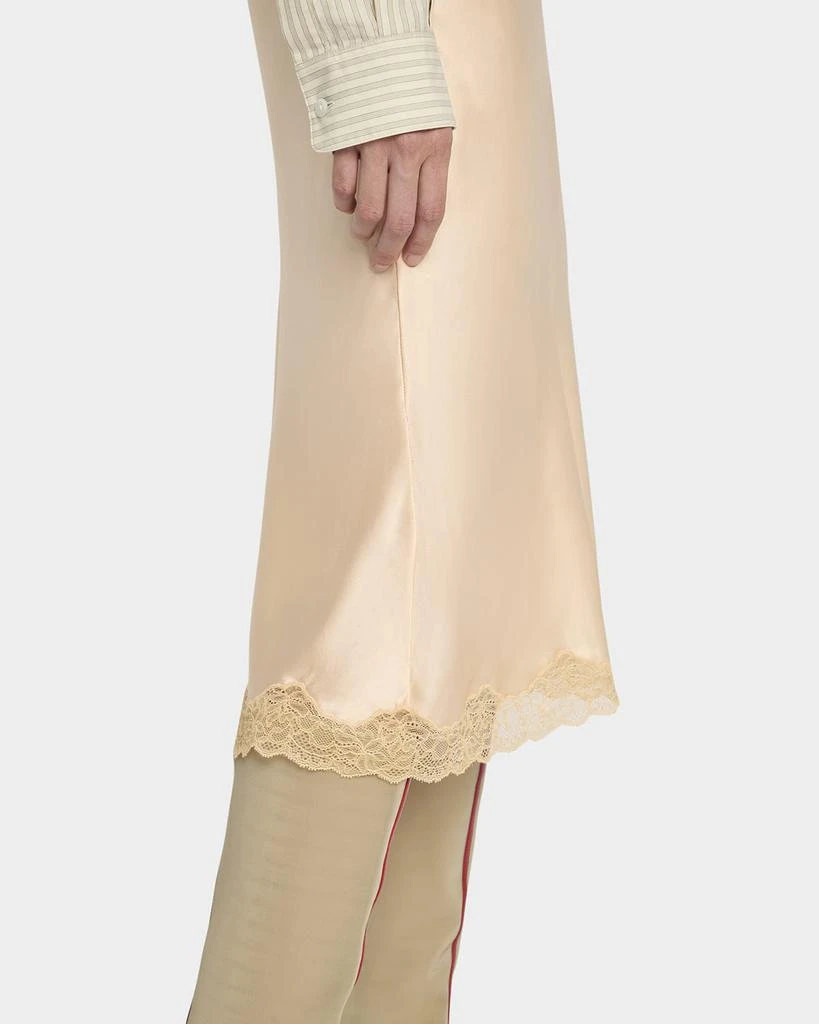 The Row Irene Silk Slip Skirt 5