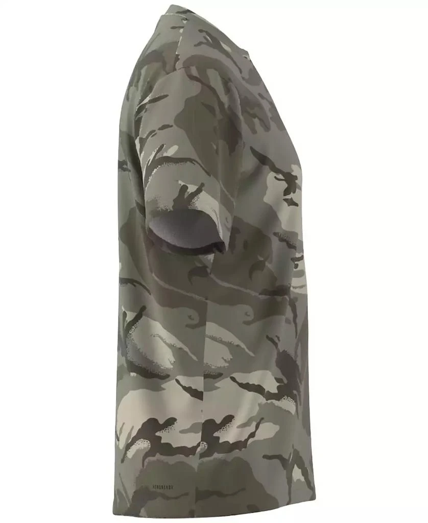 Adidas Men's Short Sleeve Crewneck Camo Print T-Shirt 4