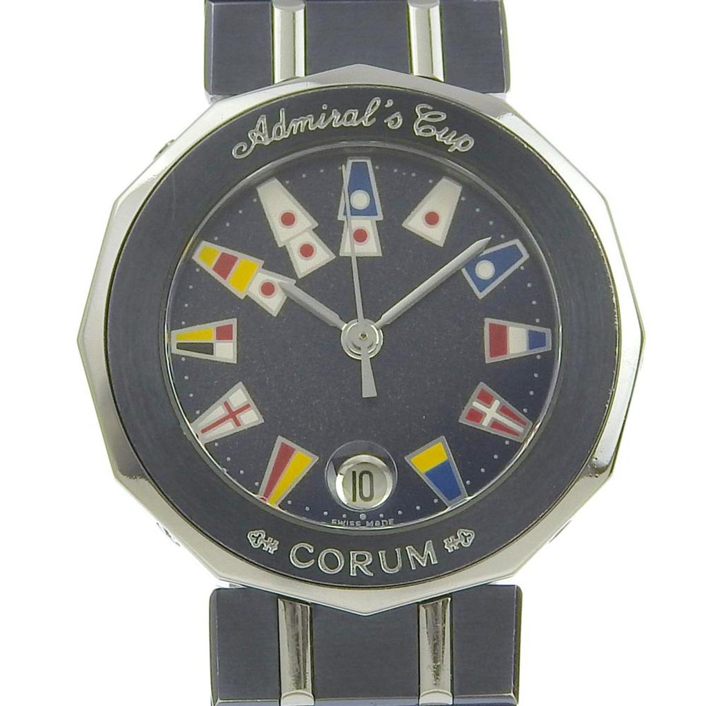 Corum Navy  Stainless Steel Wristwatch (Pre-Owned)