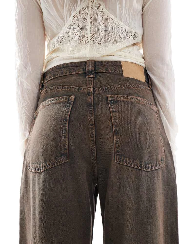 Cotton:On Cotton:On Super baggy jean in brown 4
