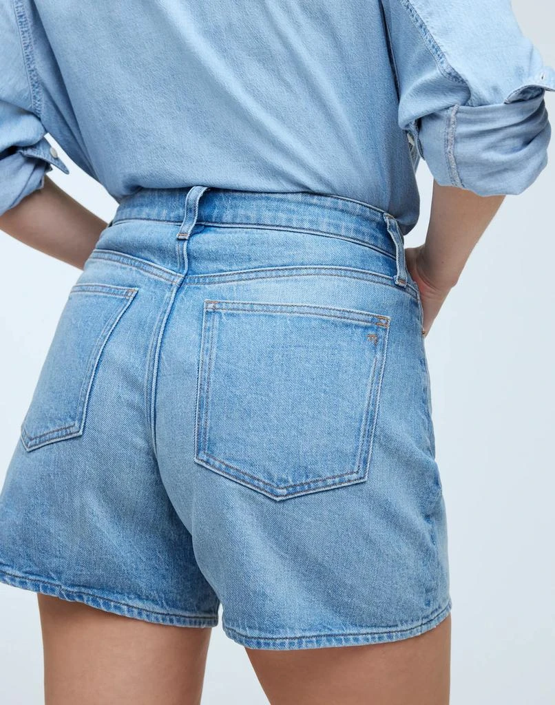 Madewell The Curvy Perfect Vintage Mid-Length Jean Short in Grennan Wash 5
