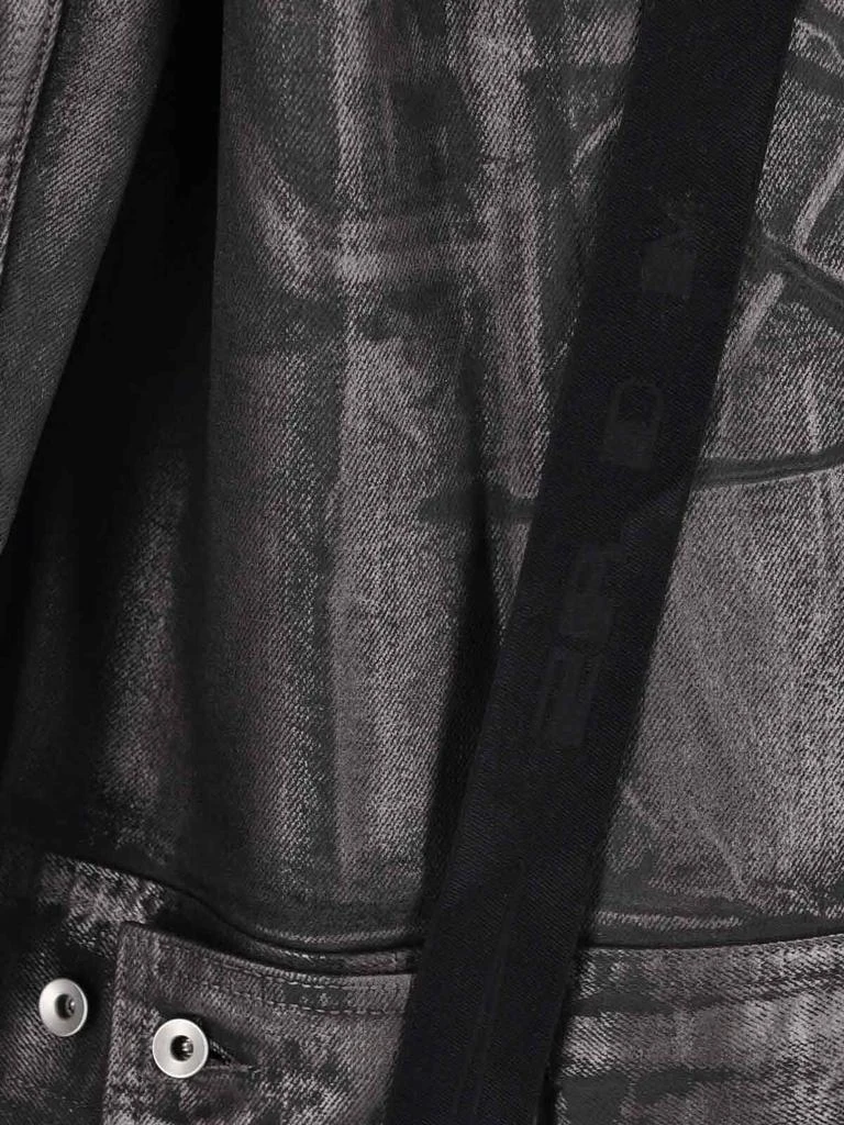 Rick Owens Rick Owens DRKSHDW Strapped Jumbo Denim Jacket 4