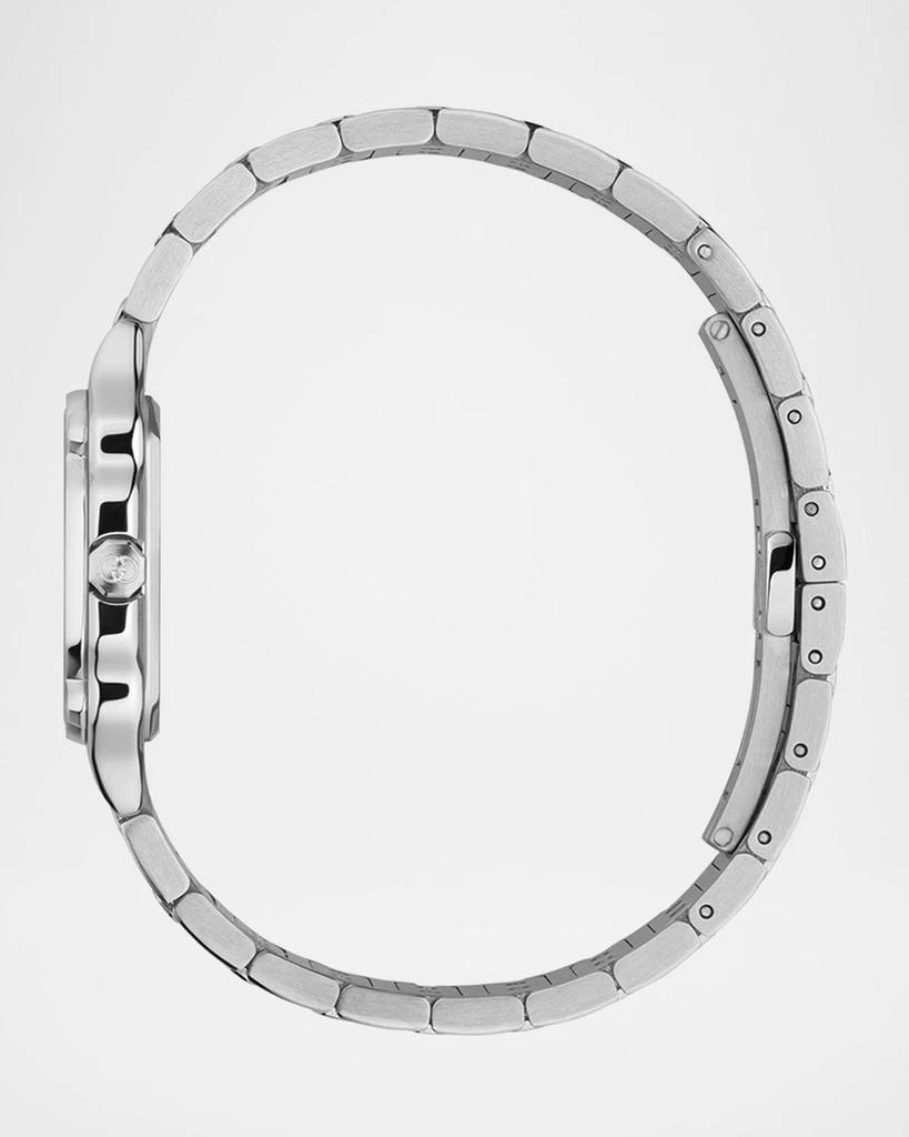 Gucci Stainless Steel G-Flat 24mm Bracelet Watch with Diamonds 2