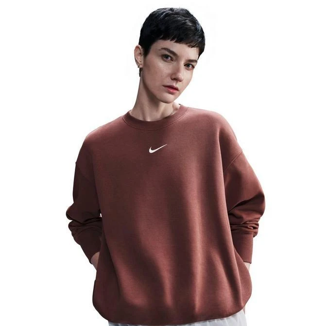 NIKE Women's Nike Sportswear Phoenix Fleece Oversized Crewneck Sweatshirt 1