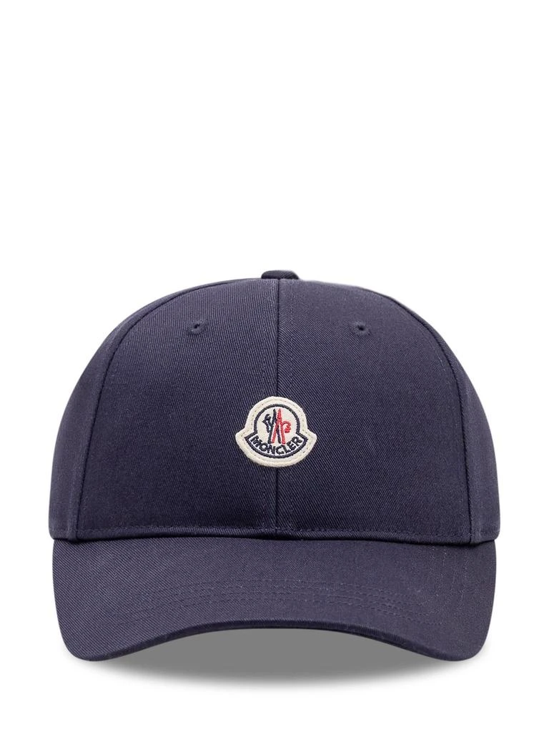 Moncler Moncler Enfant Gabardine Baseball Cap