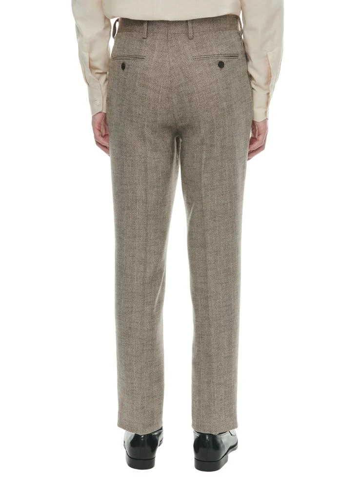 Fursac Wool trousers with herringbone 3