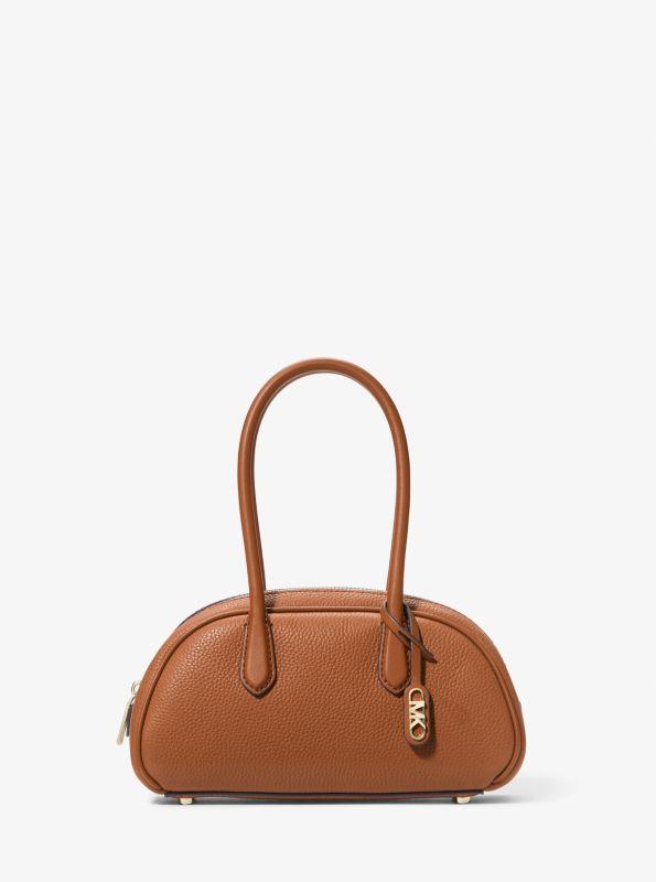 Michael Kors Lulu Small Pebbled Leather Satchel