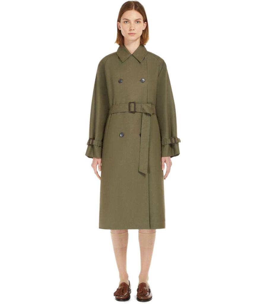 Weekend Max Mara Weekend Max Mara Canasta Kaki Trench