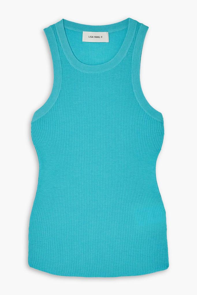 Lisa Yang Addison ribbed cashmere tank