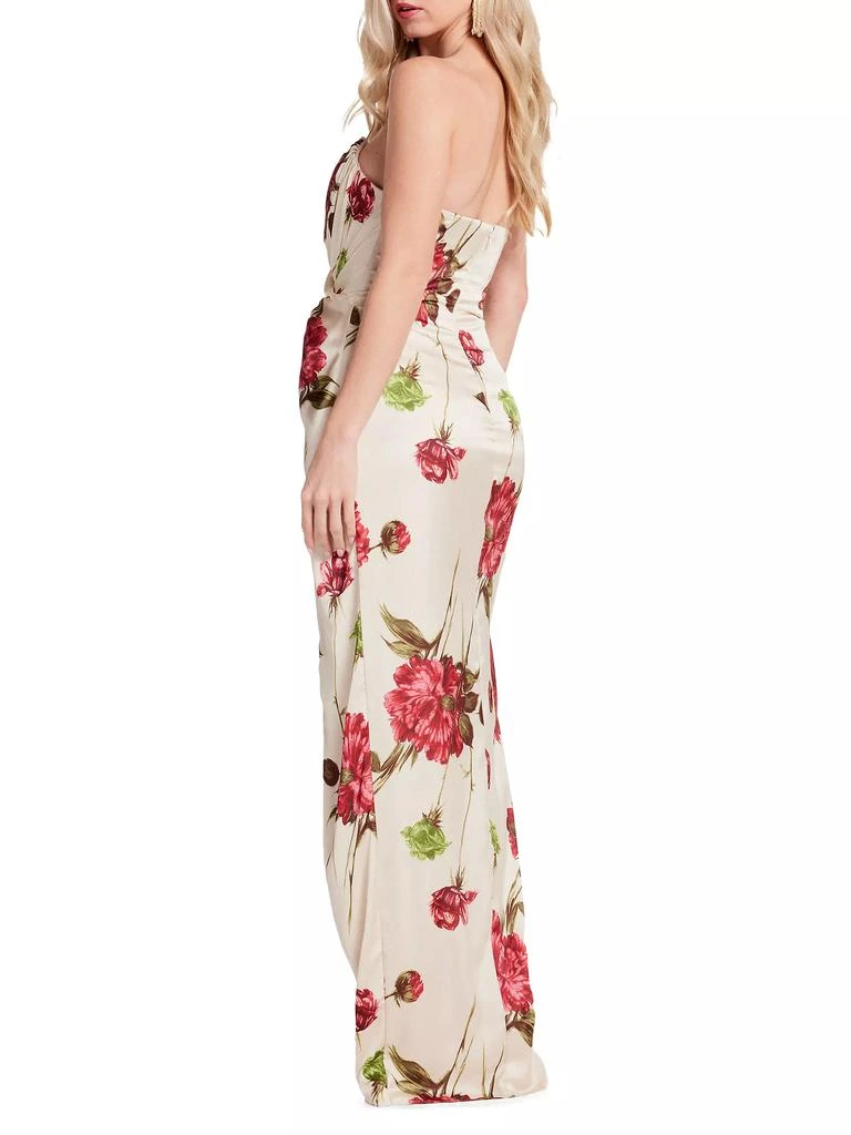 Katie May Finn Floral Knotted Column Gown 3