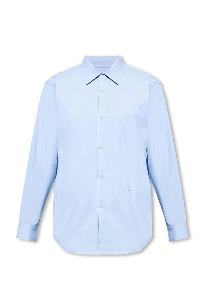 Eytys Eytys Otis Logo Embroidered Buttoned Shirt 1