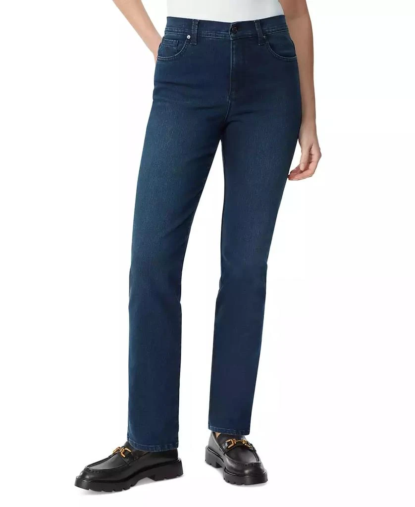 Gloria Vanderbilt Women's Amanda High-Rise Straight-Leg Jeans 1