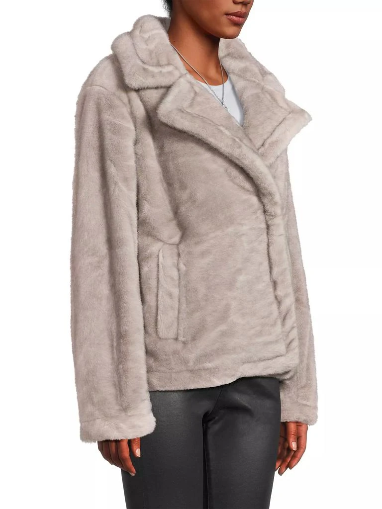 Sam Edelman Faux-Fur Short Coat 4