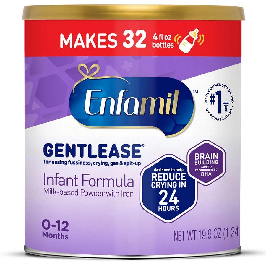 Enfamil Gentlease Infant Formula 0-12M Makes 151 Ounces 1