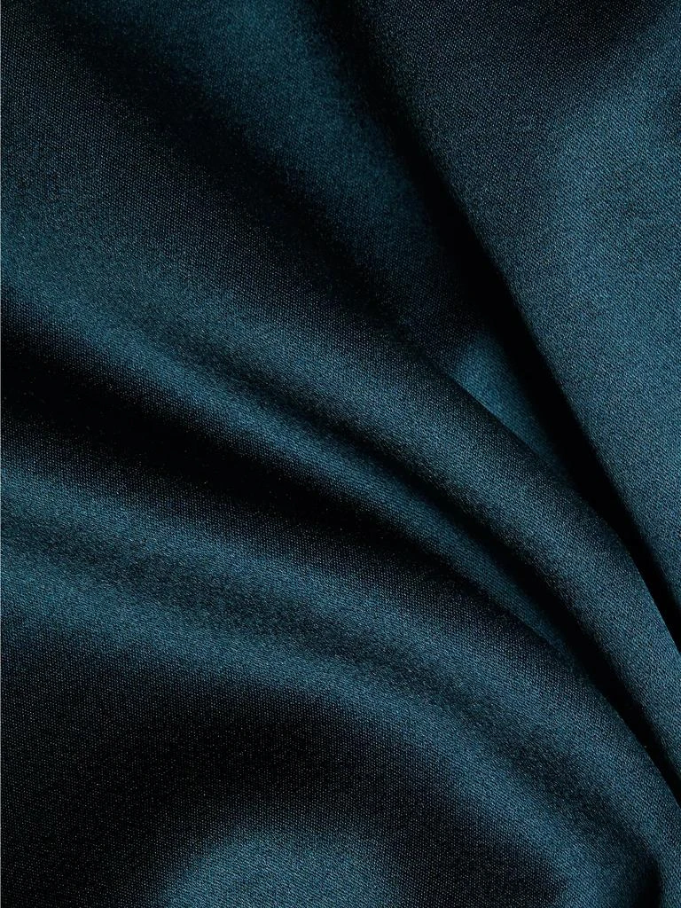 Danielle Frankel Harper Crepe Satin Slip Gown 7
