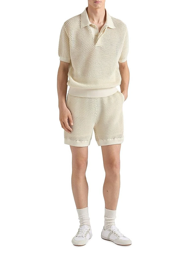 Givenchy Polo Shirt in Crochet 5