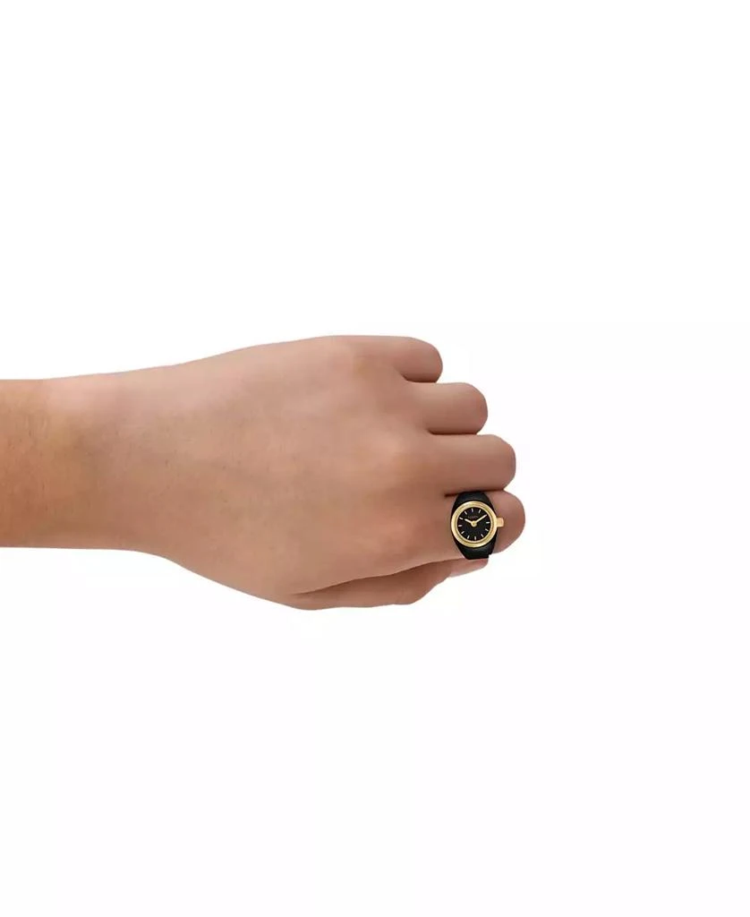 Fossil Women's Two-Hand Gold-Tone Stainless Steel Ring Watch, 15mm 5