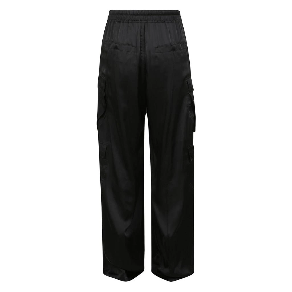 Rick Owens Rick Owens Satin Drawstring Cargo Pants 2