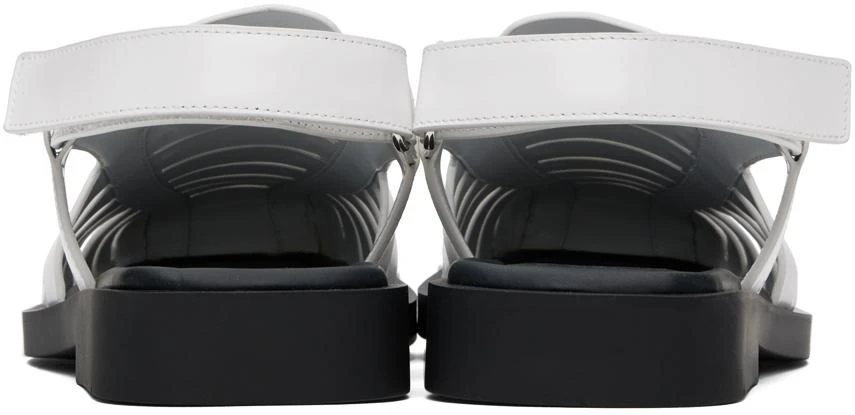 Versace White Medusa '95 Sandals 2