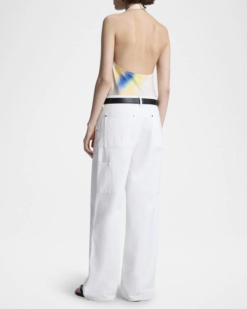 A.L.C. Ada Draped Halter Cowl-Neck Top 3