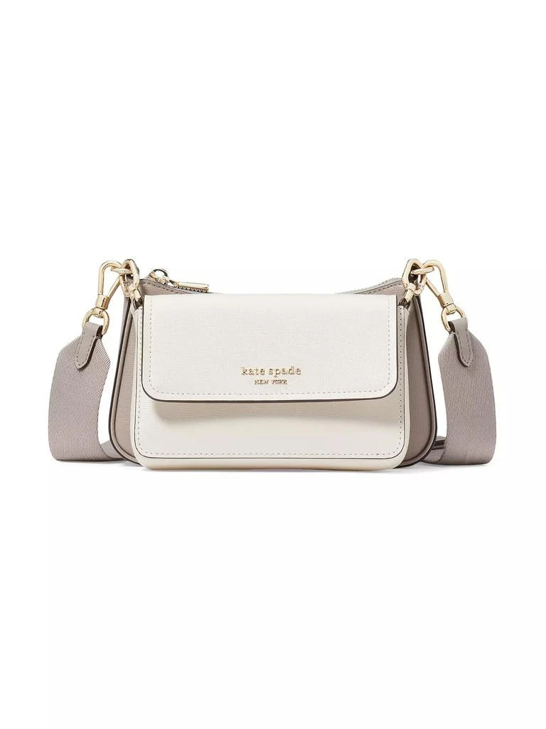 Kate Spade Double-Up Layered Leather Shoulder Bag 1