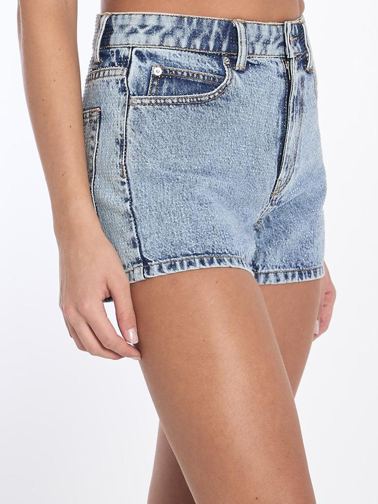 【関税&送料込】Alexander Wang Denim Shorts With Crystals Alexander Wang Denim Shorts With Crystals - BeyondStyle