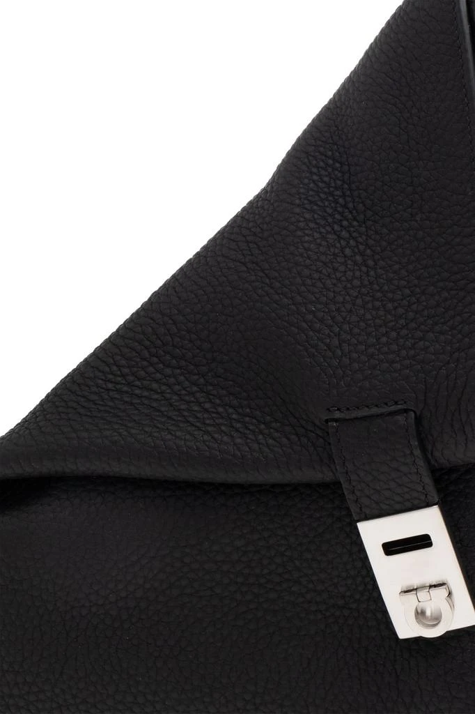 Salvatore Ferragamo Ferragamo Gancini Wrist Strap Clutch Bag 5