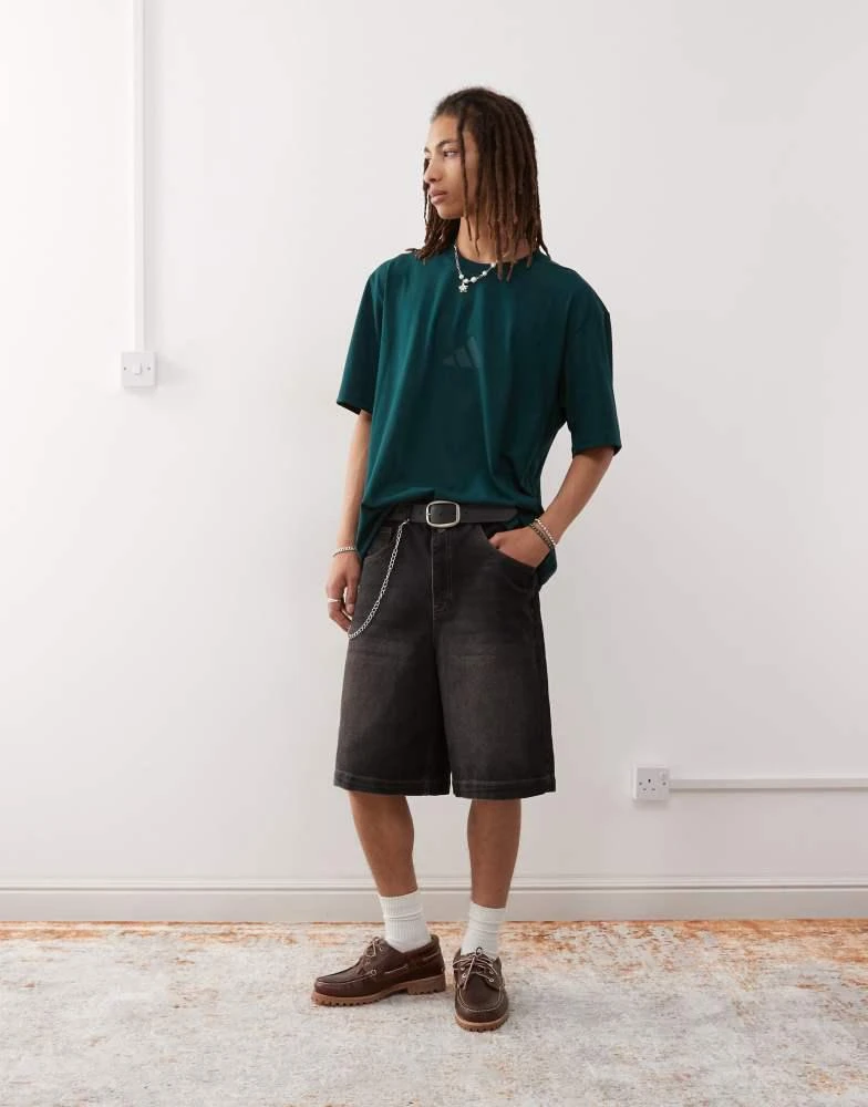 Adidas adidas Sportswear Z.N.E. t-shirt in green 2