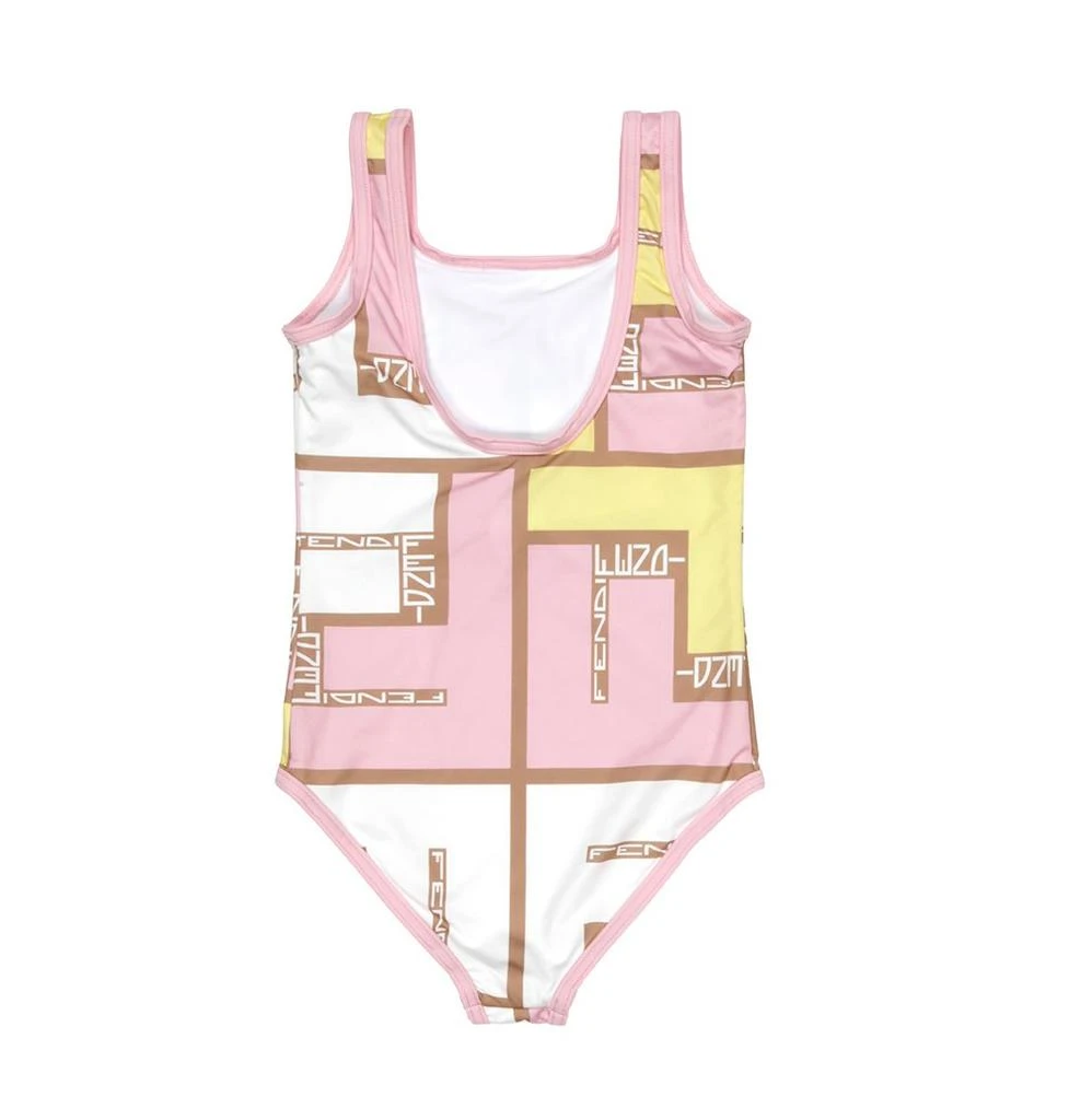 Fendi Fendi Kids FF-Printed One-Piece Swimsuit 2