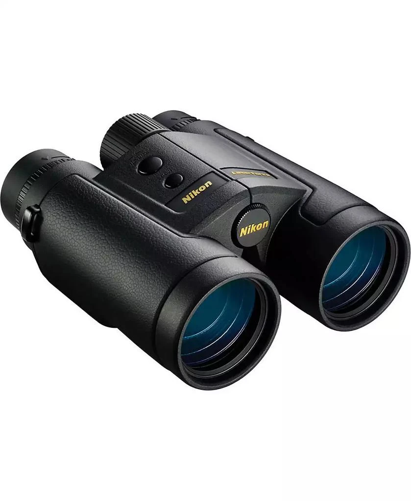 Nikon 10x42 LaserForce Range-Finder Water Proof Roof Prism Binocular with 6.1 Degree Angle of View, Black
