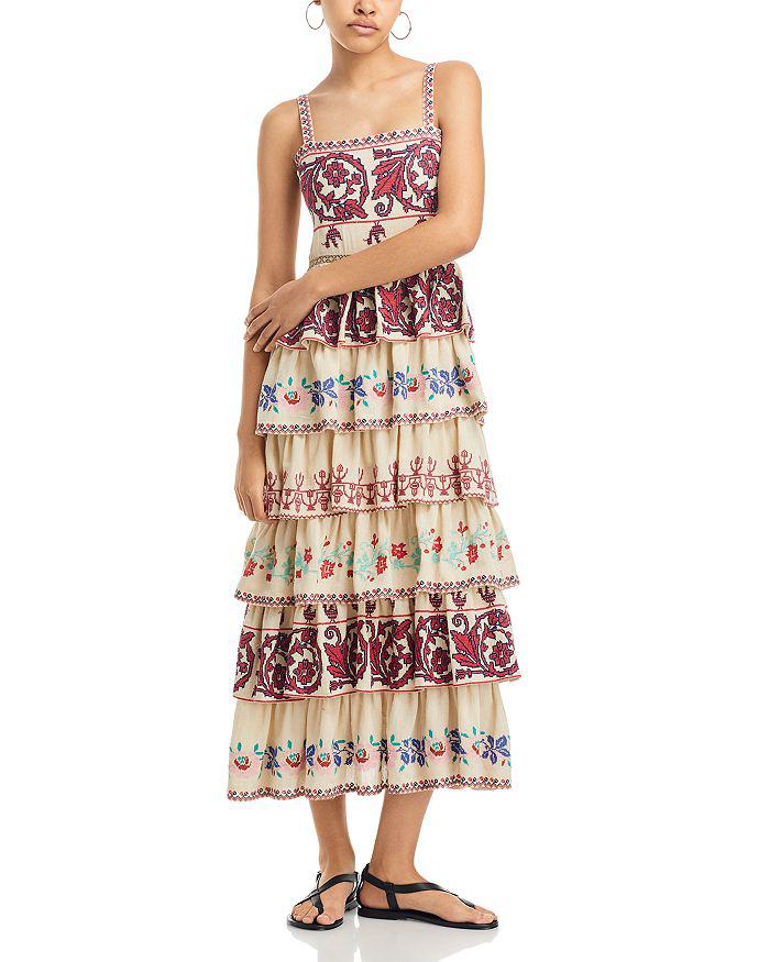 Sea New York Ramona Embroidered Dress
