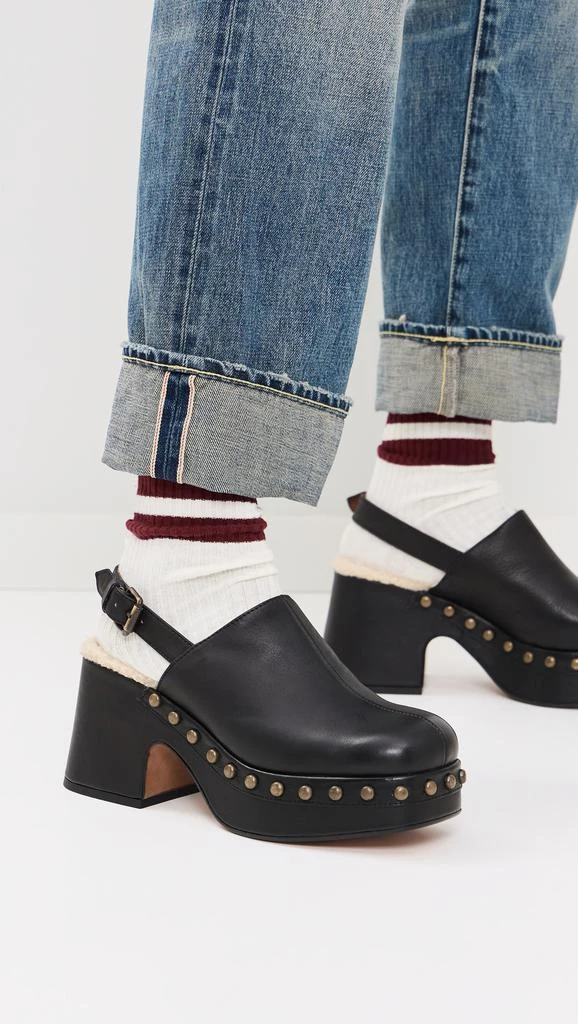 Free People Autumn Studded Platform Clogs 2